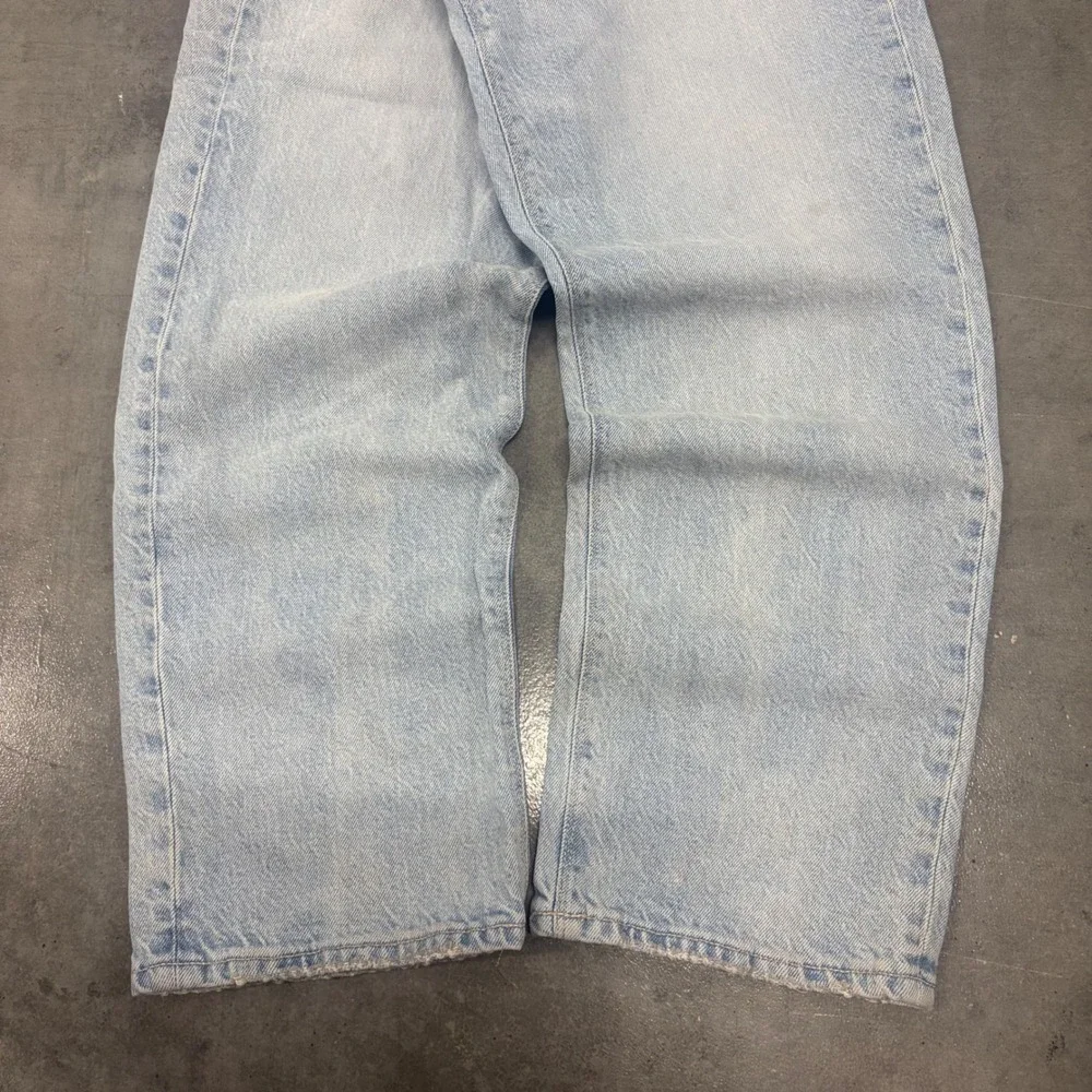 Vintage Y2K/2000s Baggy American eagle Light Wash 34 inch Denim Jeans!